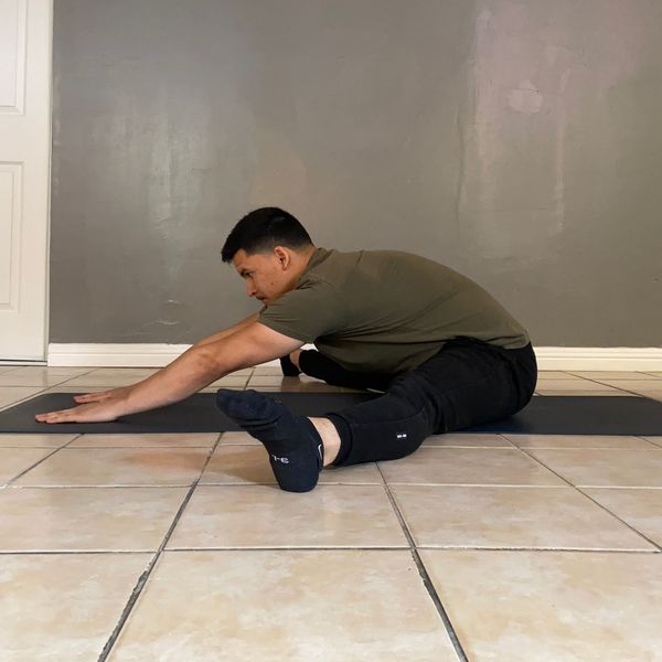 The Seated Goodmorning for Developing Pancake Splits